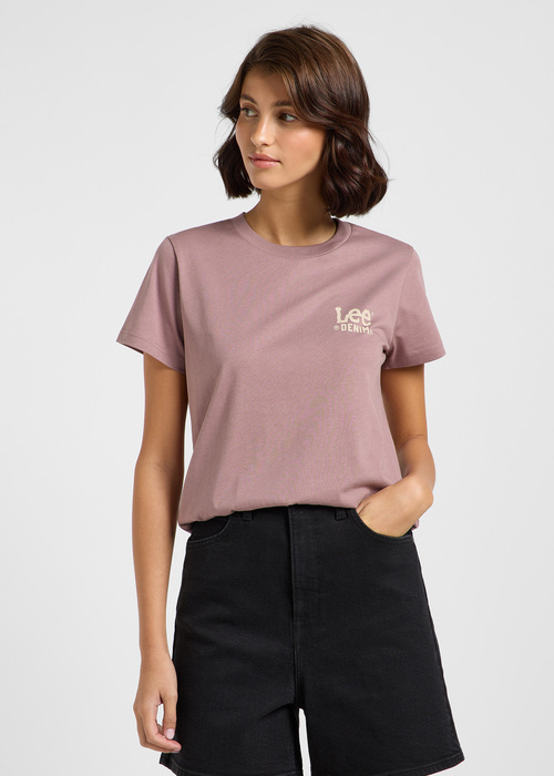 Lee Small Lee Tee - Dreamy Mauve 112363415 