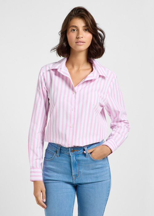 Lee Pocketless Shirt - Happy Stripe 112363428