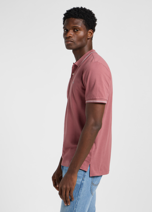Meska Koszulka Polo Lee Pique Polo Henna - 112363661