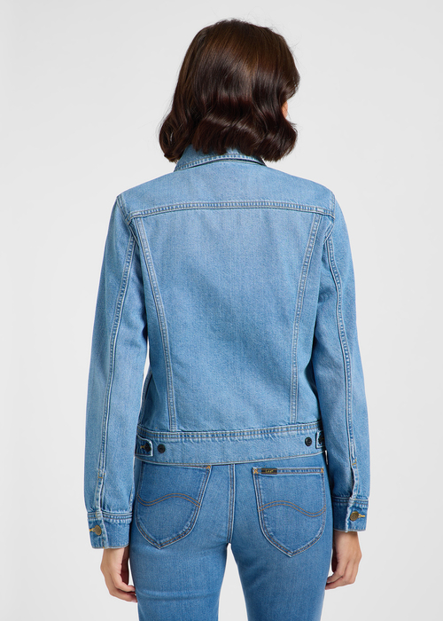 Damska Kurtka Dzinsowa Lee Rider Jacket Blending Out - 112364112