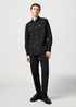 Mska Koszula Dinsowe Wrangler Western Shirt Black Rinse - 112362377