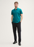 Meska Koszulka Polo Tom Tailor Basic Polo With Contrast Dark Bottle Green - 1031006-11037