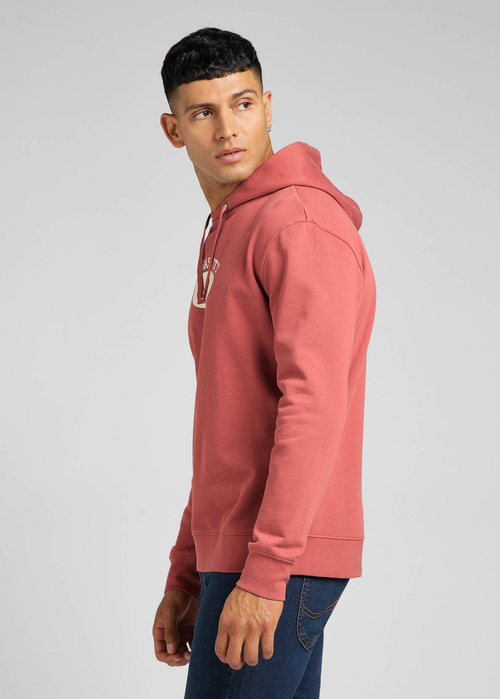 Meska Bluza Lee Hoodie Cinammon - L80EEJVG