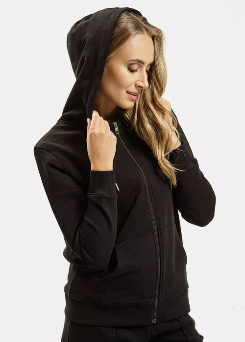 Cross Jeans Hoodie Zip - Black (020) 65454-020