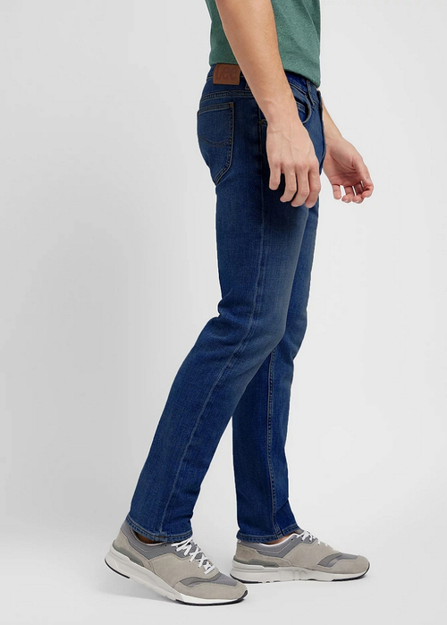 Meskie Spodnie Dzinsowe Lee Rider New Deep Water - 112360204