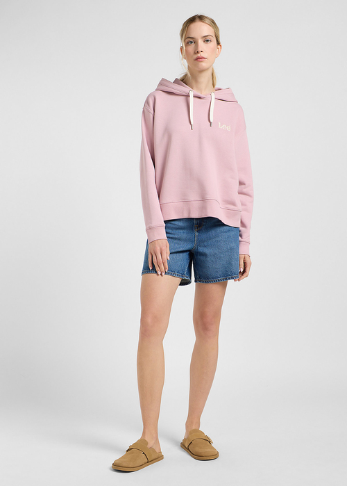 Lee Essential Hoodie Soft Mauve - 112363838