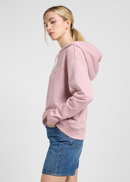Mska Bluza Lee Essential Hoodie Soft Mauve - 112363838