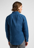 Meska Koszula Materialowe Lee Patch Shirt Orion Blue - 112364107