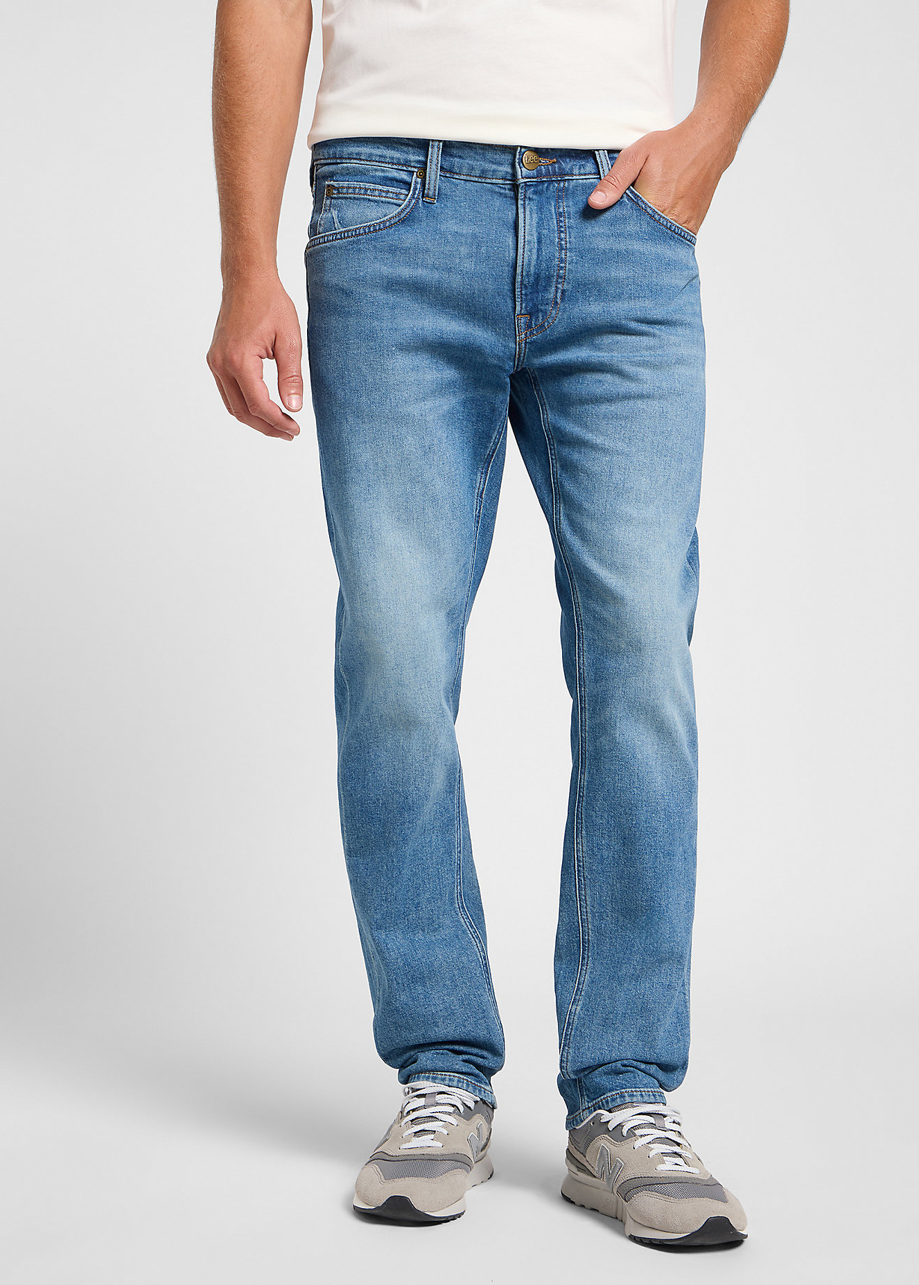 Meskie Spodnie Dzinsowe Lee Daren Zip Fly Summer Fun - 112365121