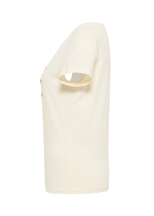 Damski T Shirt Mustang Style Alma Whisper White - 1016148-2013