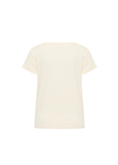 Damski T Shirt Mustang Style Alma Whisper White - 1016148-2013