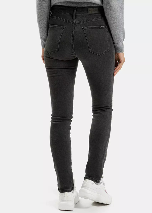 Damskie Spodnie Dzinsowe Cross Jeans Anya Black 009 - P-532-009