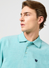 Meska Koszulka Polo Wrangler Refined Polo Shirt Teal - 112362834