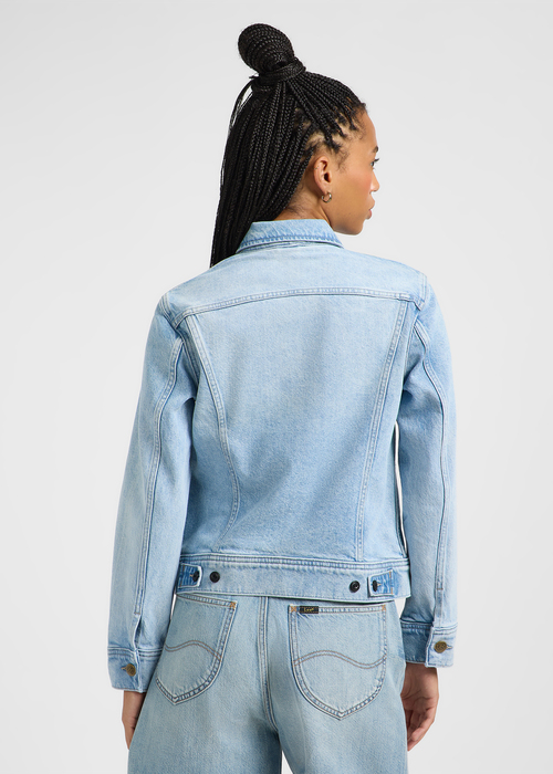 Damska Kurtka Dzinsowa Lee Rider Jacket New Fixation - 112363645