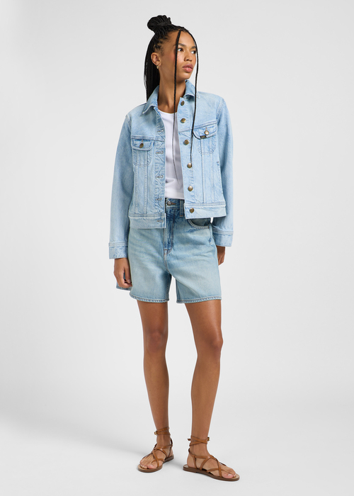 Damska Kurtka Dzinsowa Lee Rider Jacket New Fixation - 112363645