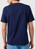 Meski T Shirt Wrangler Small Logo Tee Navy - 112362369