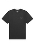 Meski T Shirt Wrangler Small Logo Tee Faded Black - 112362370