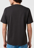 Meski T Shirt Wrangler Small Logo Tee Faded Black - 112362370