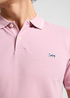 Meska Koszulka Polo Lee Pique Polo Soft Mauve - 112363856