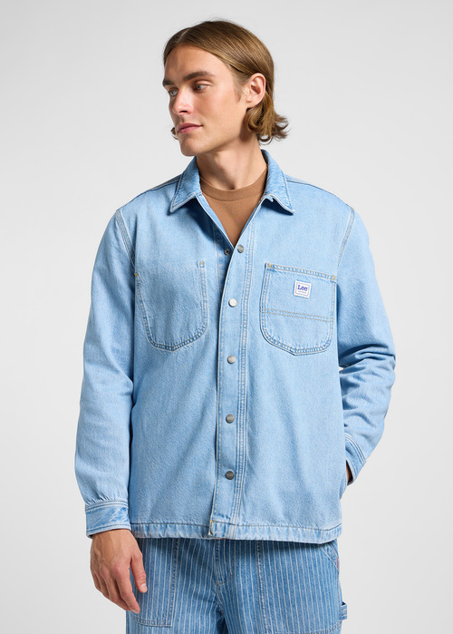 Lee Relaxed Workwear Overshirt - Skyline Wash 112364145