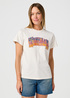 Wrangler Graphic Tee Vintage White - 112362566