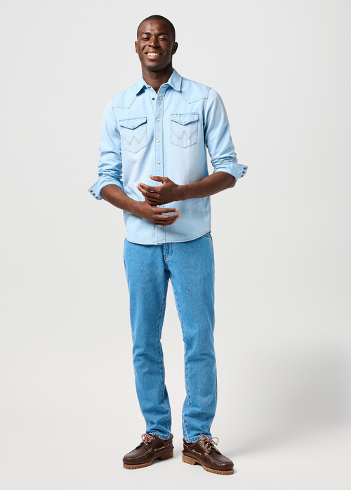 Mskie Spodnie Dinsowe Wrangler River Jungle Cool - 112364494