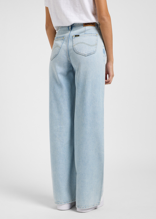 Damskie Spodnie Dzinsowe Lee Stella A Line Calm Waters - 112363521