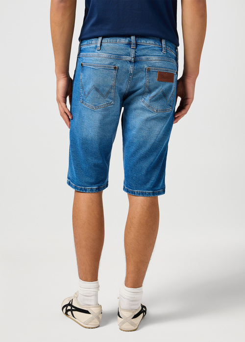 Meskie Szorty Dzinsowe Wrangler Colton Shorts Praire Rose - 112362488