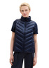 Damski Bezrekawnik Tom Tailor Lightweight Quilted Gilet Sky Captain Blue - 1041486-10668
