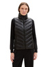 Damski Bezrekawnik Tom Tailor Lightweight Quilted Gilet Deep Black - 1041486-14482