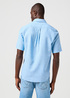 Wrangler Short Sleeve 1 Pocket Shirt Pacific Blue - 112362731
