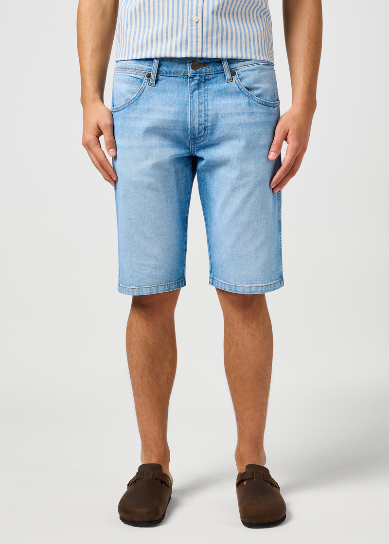 Meskie Szorty Dzinsowe Wrangler Colton Shorts Slate Shade - 112362489
