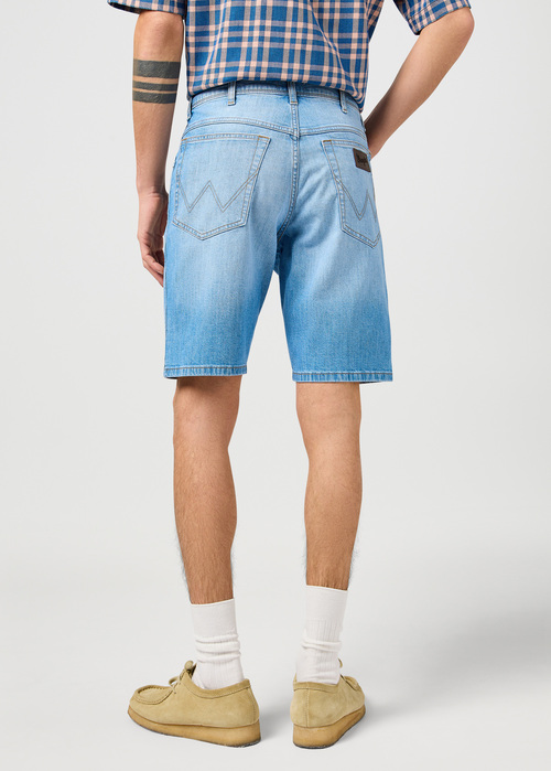 Meskie Szorty Dzinsowe Wrangler Texas Shorts Slate Shade - 112362508