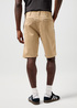 Meskie Szorty Materialowe Wrangler Chino Shorts Plaza Taupe - 112362349