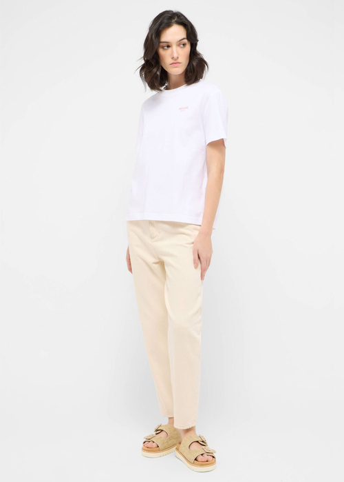 Damski T Shirt Mustang Floris General White - 1016158-2045