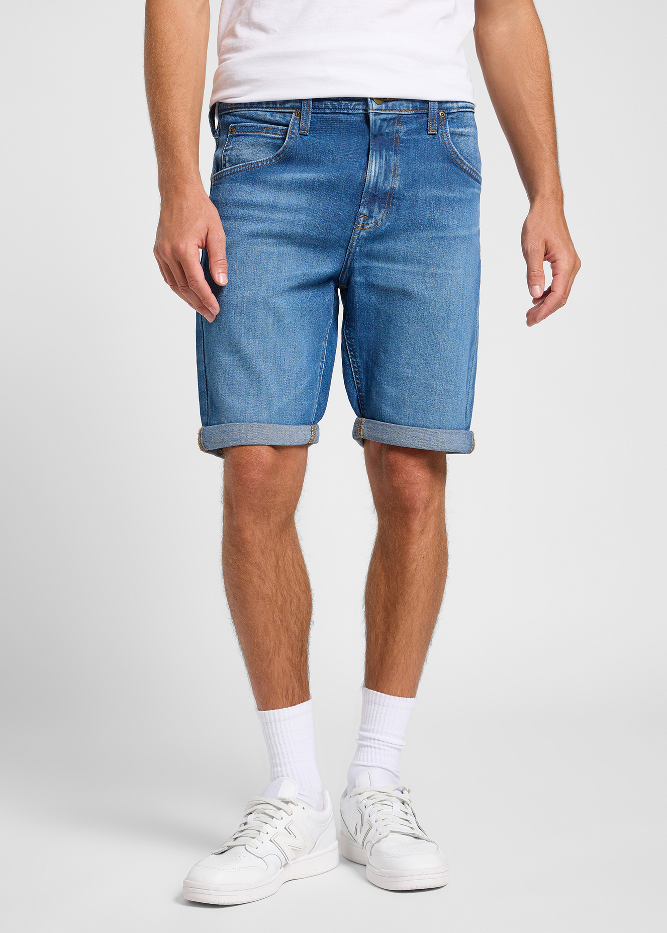 Meskie Szorty Dzinsowe Lee Five Pocket Short Wetson - 112363705