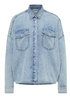 Damska Koszula Dzinsowa Mustang Ruby Pockets Denim Blue - 1016224-5000-101