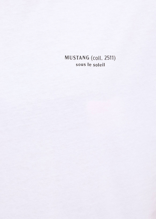 Meski T Shirt Mustang Akron Bright White - 1016284-2007
