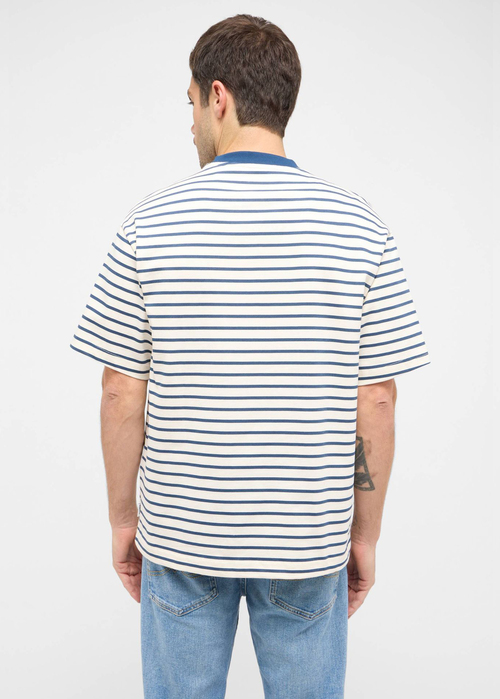 Meski T Shirt Mustang Allentown Summer Stripe - 1016286-12578