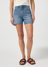 Damskie Szorty Dzinsowe Wrangler Cowboy Short 5 Inch Broken In - 112362838