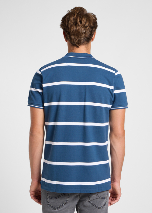 Mska Koszulka Polo Lee Pique Polo Orion Stripe - 112363857