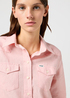 Wrangler Western Shirt Silver Pink - 112362609