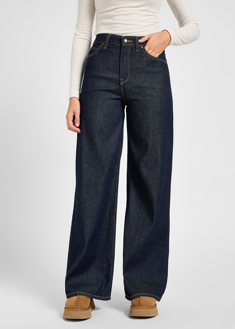 Damskie Spodnie Dzinsowe Lee Stella Dark Beat - 112355269