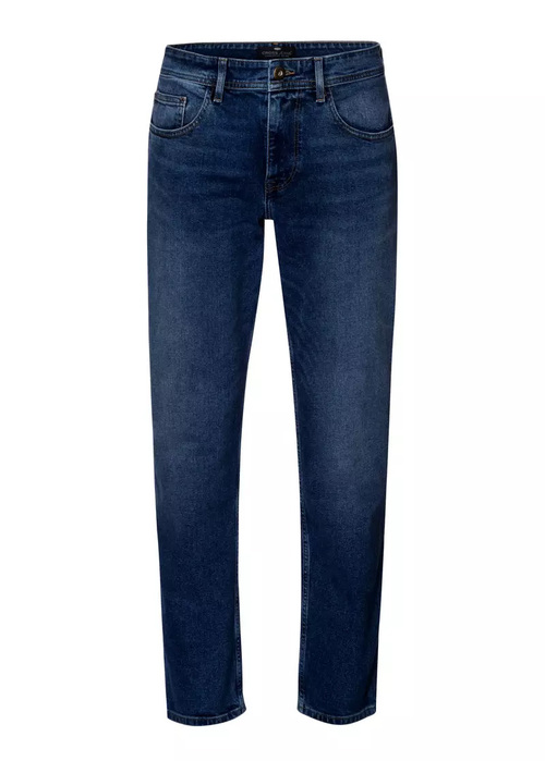 Meskie Spodnie Dzinsowe Cross Jeans Antonio E Dark Blue 311 - E-161-154