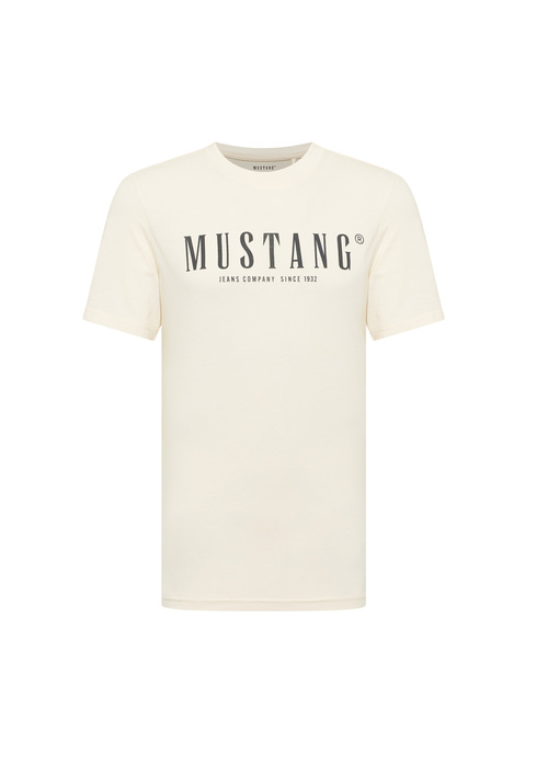 Meski T Shirt Mustang Style Austin Whisper White - 1016264-2013