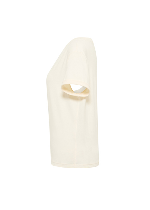 Damski T Shirt Mustang Jeans Monroe Whisper White - 1016147-2013