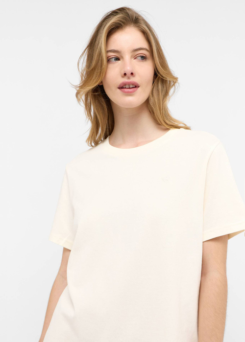 Damski T Shirt Mustang Jeans Monroe Whisper White - 1016147-2013