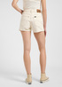 Damskie Szorty Dzinsowe Lee Carol Shorts The Get Back Ecru - 112363528