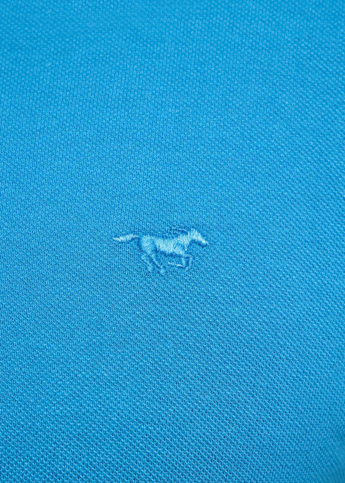 Meska Koszulka Polo Mustang Palco Sea Of Belize - 1016503-5444