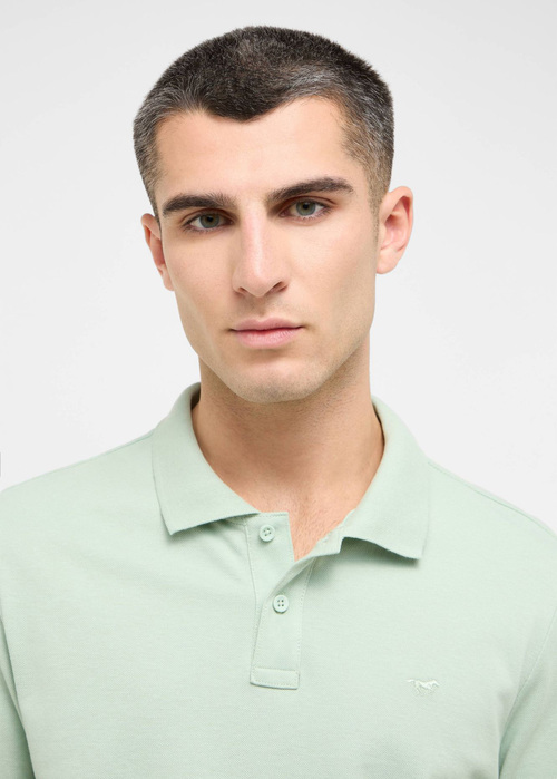 Meska Koszulka Polo Mustang Palco Frosty Green - 1016503-6180